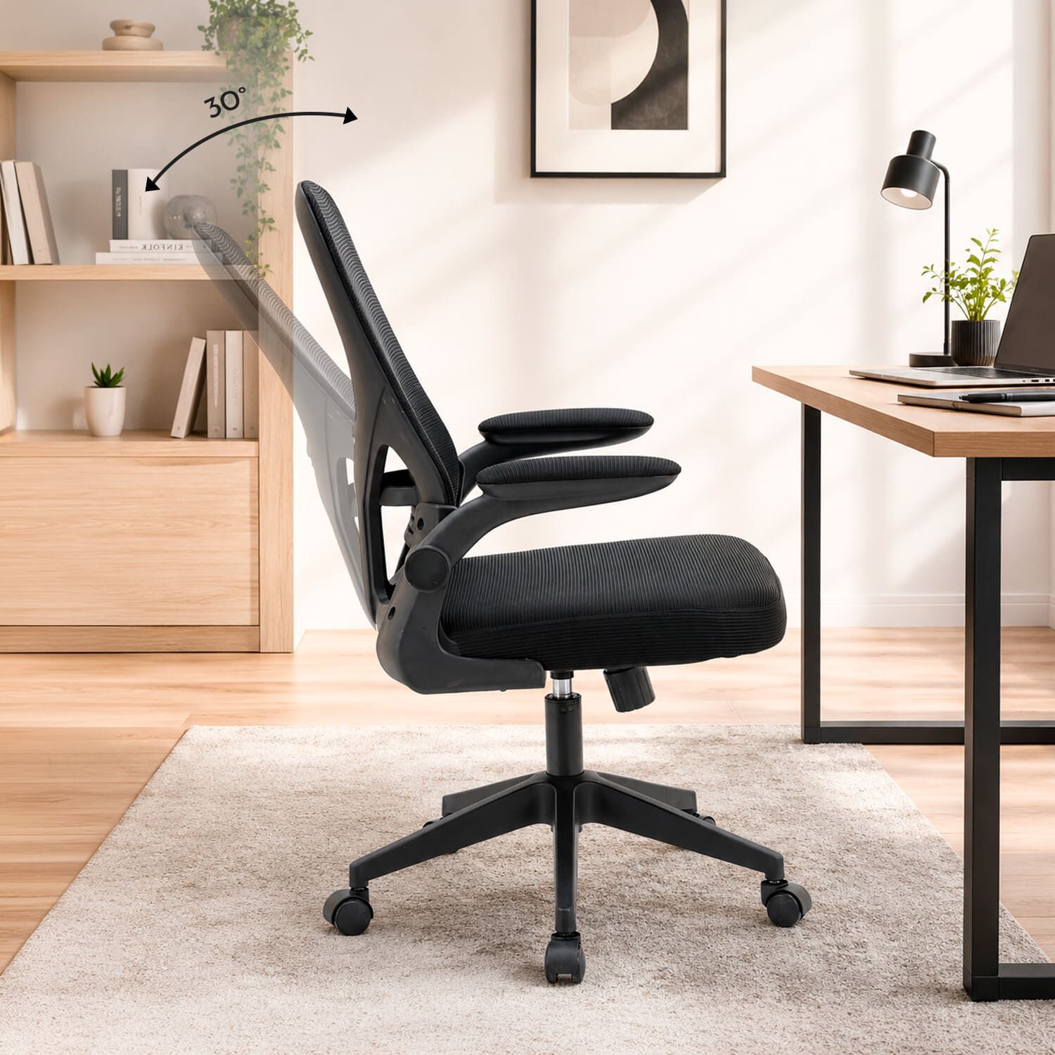 Silla De Escritorio Precision Seating - Negro image number 3.0