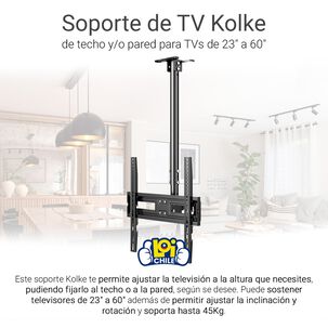 Soporte De Techo O Pared Para Tv Kolke 23&rdquo; A 60&rdquo; Giro 360&deg;