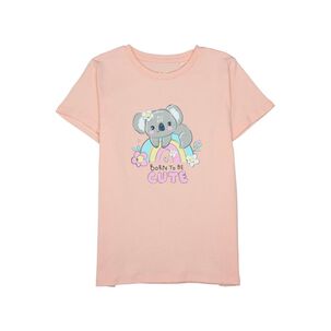 Polera Manga Corta Cuello Redondo Niña Topsis