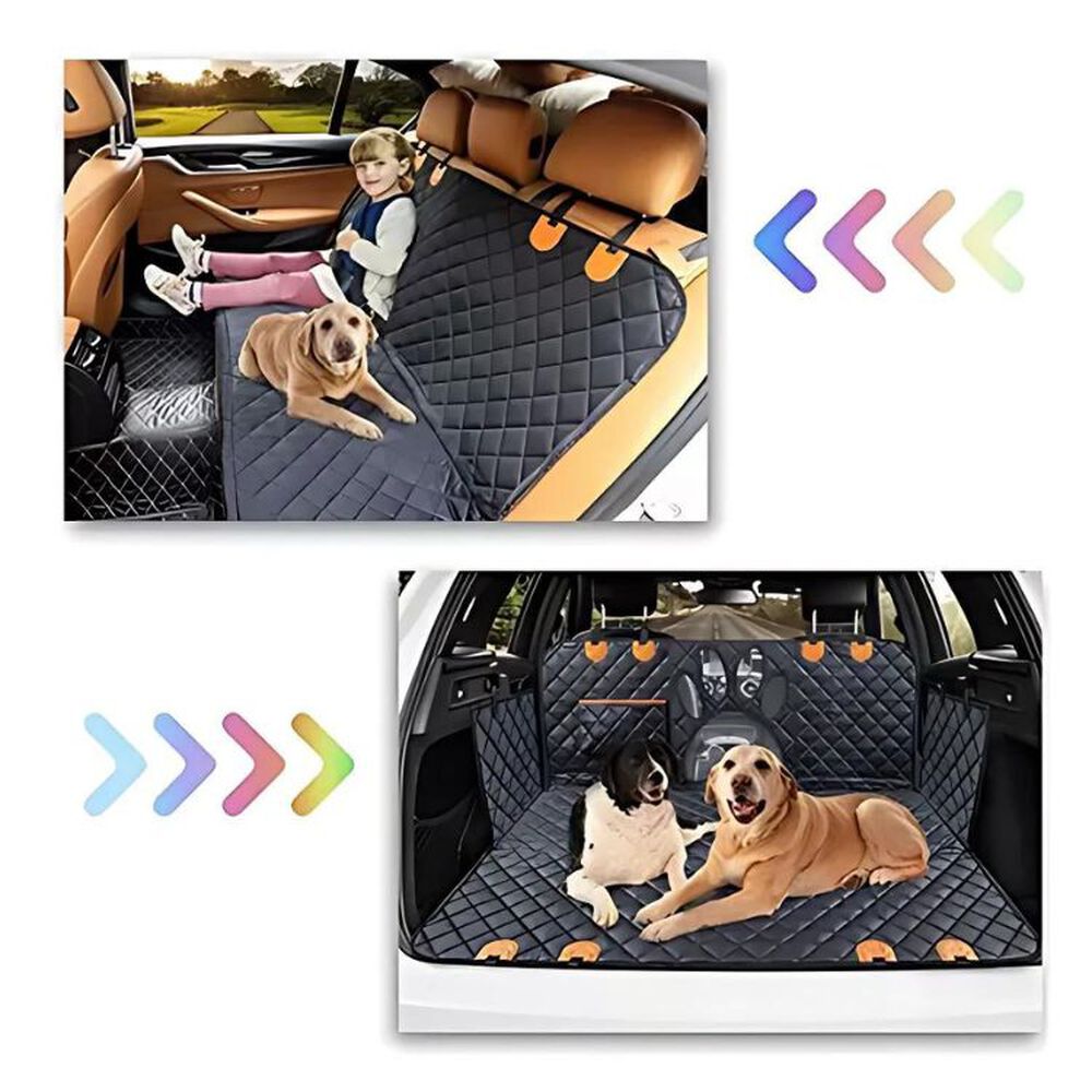 Funda De Asiento Trasero Para Auto Resistente Impermeable image number 1.0