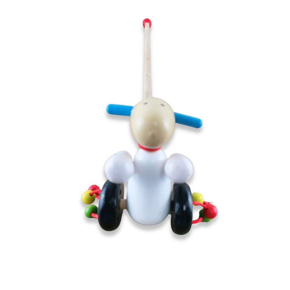 Juguete De Arrastre Figura De Colibr&iacute; De Madera De 50cm image number 3.0