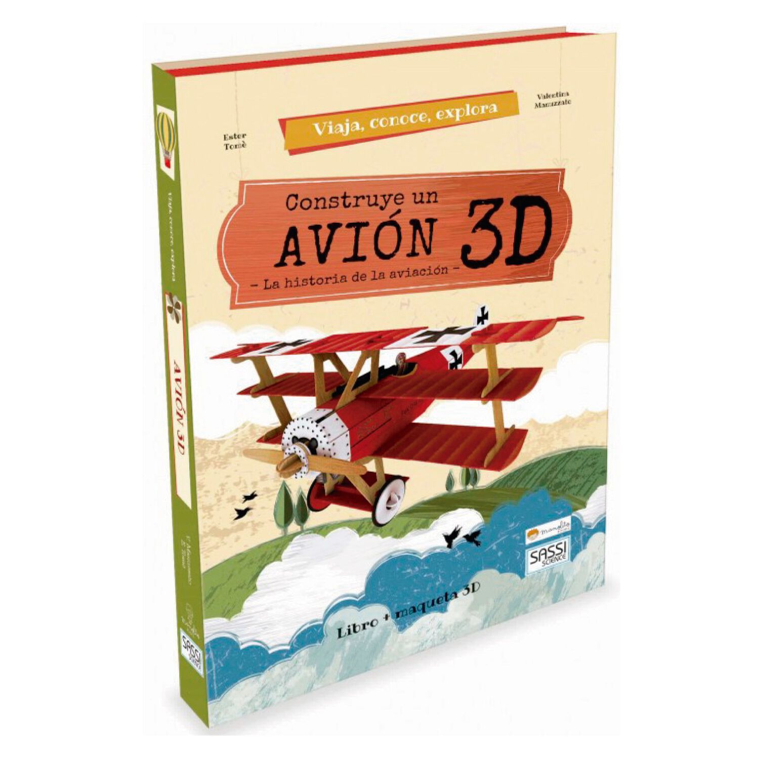 Libro Mas Maqueta Construye El Avion 3d image number 0.0