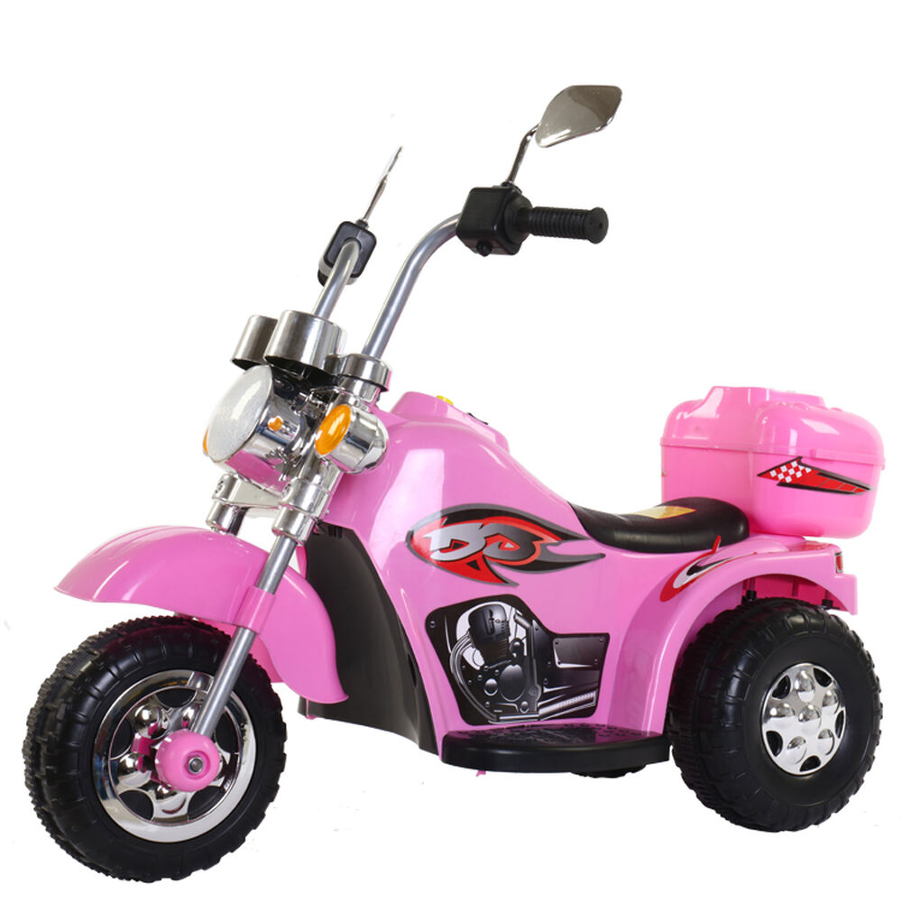 Moto Eléctrica Chopper Rosada Bebesit image number 0.0