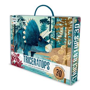 Libro Mas Maqueta Triceratops 3d