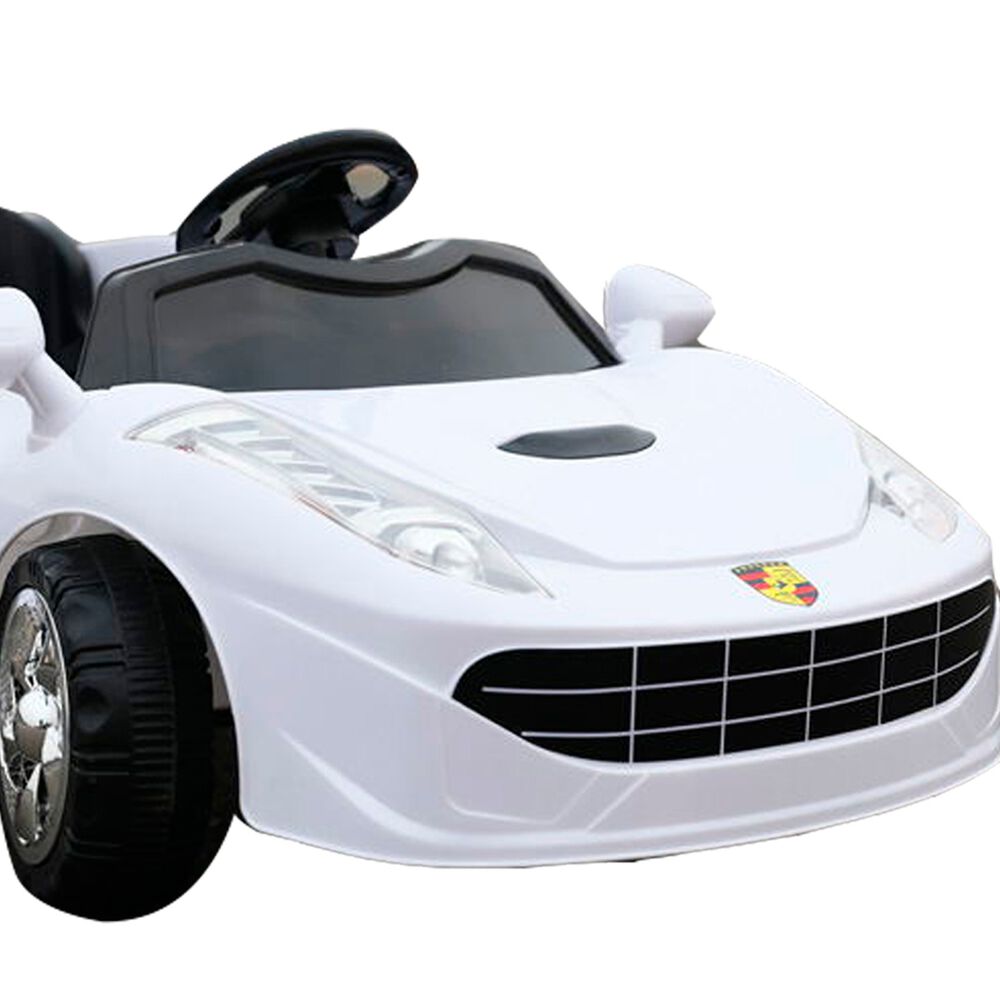 Auto A Bater&iacute;a Stingray Blanco Bebesit image number 3.0