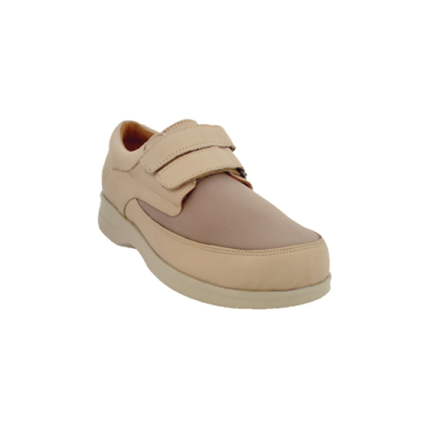 Zapato P/diabetico C/cierre Velcro Marron Talla 35-blunding image number 1.0