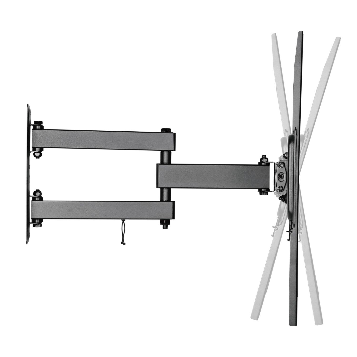 Soporte Tv Universal Brazo M&oacute;vil Articulado 37-70" Hasta35kg image number 4.0