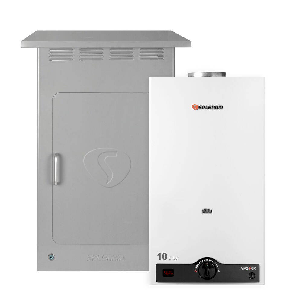 Pack Calefont 10l Tiro Natural Gas Natural + Gabinete image number 0.0