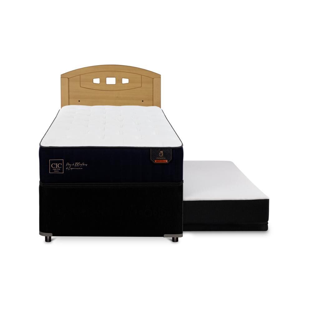 Cama Nido Cic Divan / 1.5 Plazas / Base Funcional + Respaldo image number 0.0