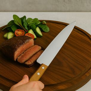Set 12 Cuchillos Tramontina Cocina 7 Pulgadas Mango Madera