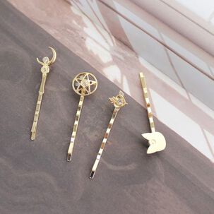 Set Pinches Horquillas Pinzas Para El Cabello Sailor Moon