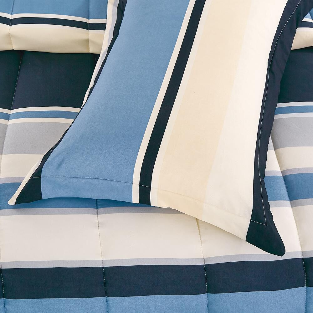 Plumon Andes Franjas Azul image number 1.0