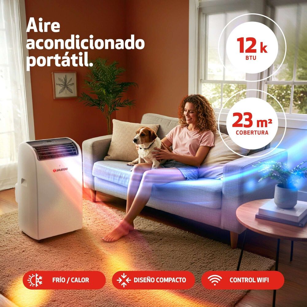 Aire Acondicionado Port&aacute;til 12000 Btu Wi Fi Splendid image number 10.0
