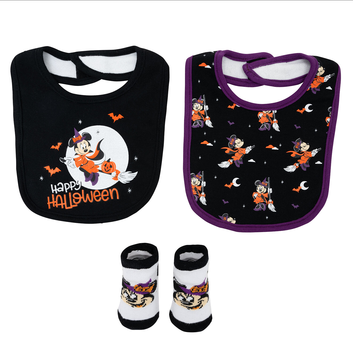 Set 3 Piezas Halloween Minnie Bruja Ni&ntilde;a image number 1.0