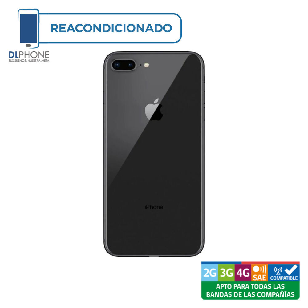  Iphone 8 Plus 256gb Negro Reacondicionado image number 1.0