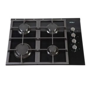 Encimera A Gas Crystal 4 Quemadores Fdv