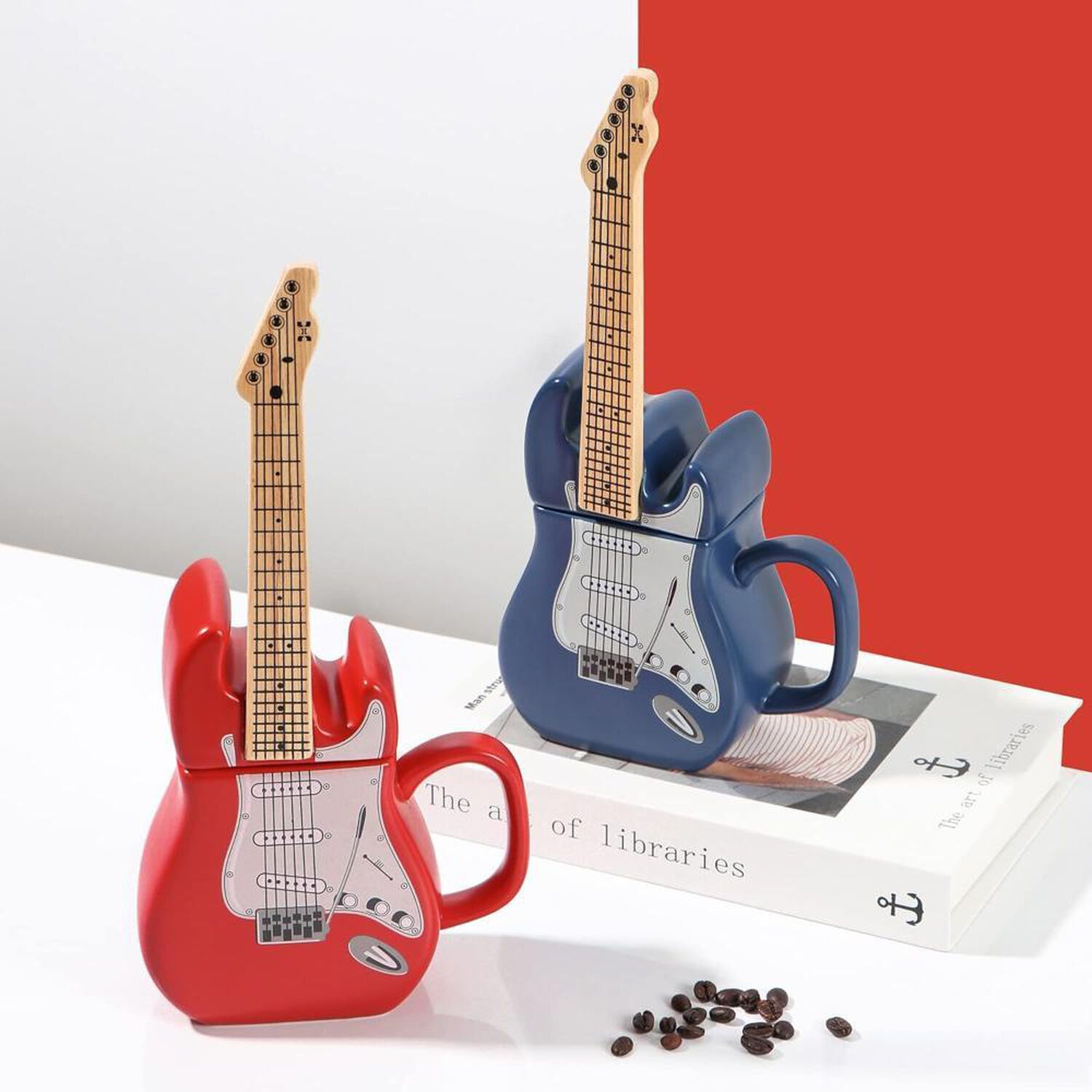 Tazon Ceramica 3d Xl Guitarra Music Guitar Mug image number 1.0