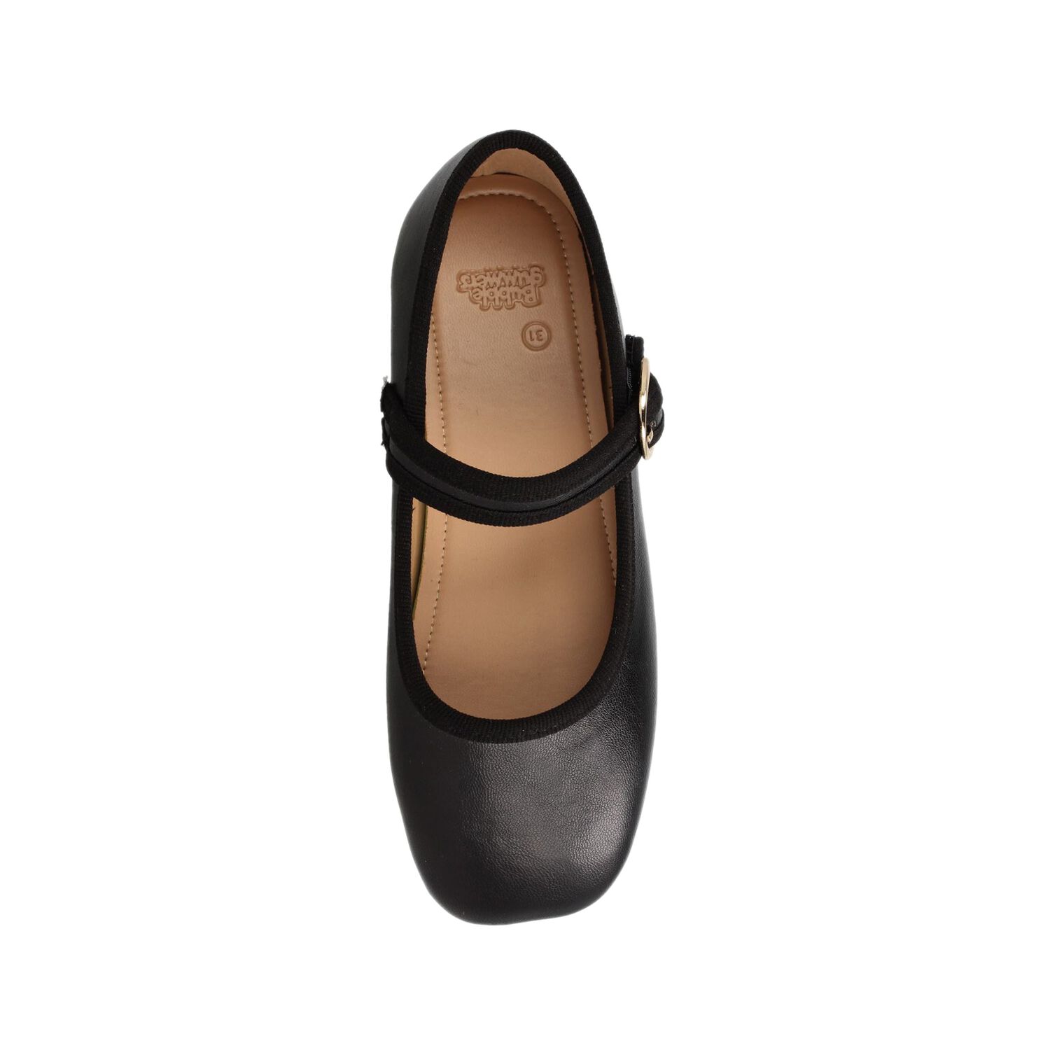 Ballerina Ni&ntilde;a Bubblegummers Glit Mesh Negro image number 3.0