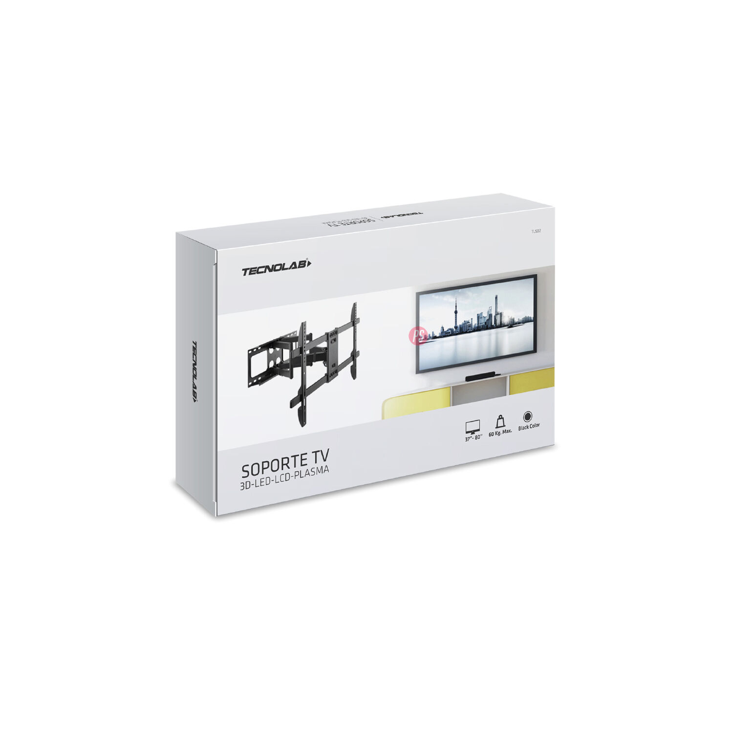 Soporte Tv Doble Brazo De 37 A 80 Pulgadas - Ps image number 1.0