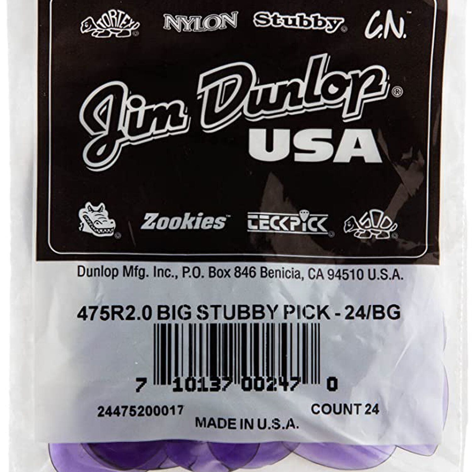 U&ntilde;etas Dunlop 475r Big Stubby 2.0 Bolsa 24un image number 2.0