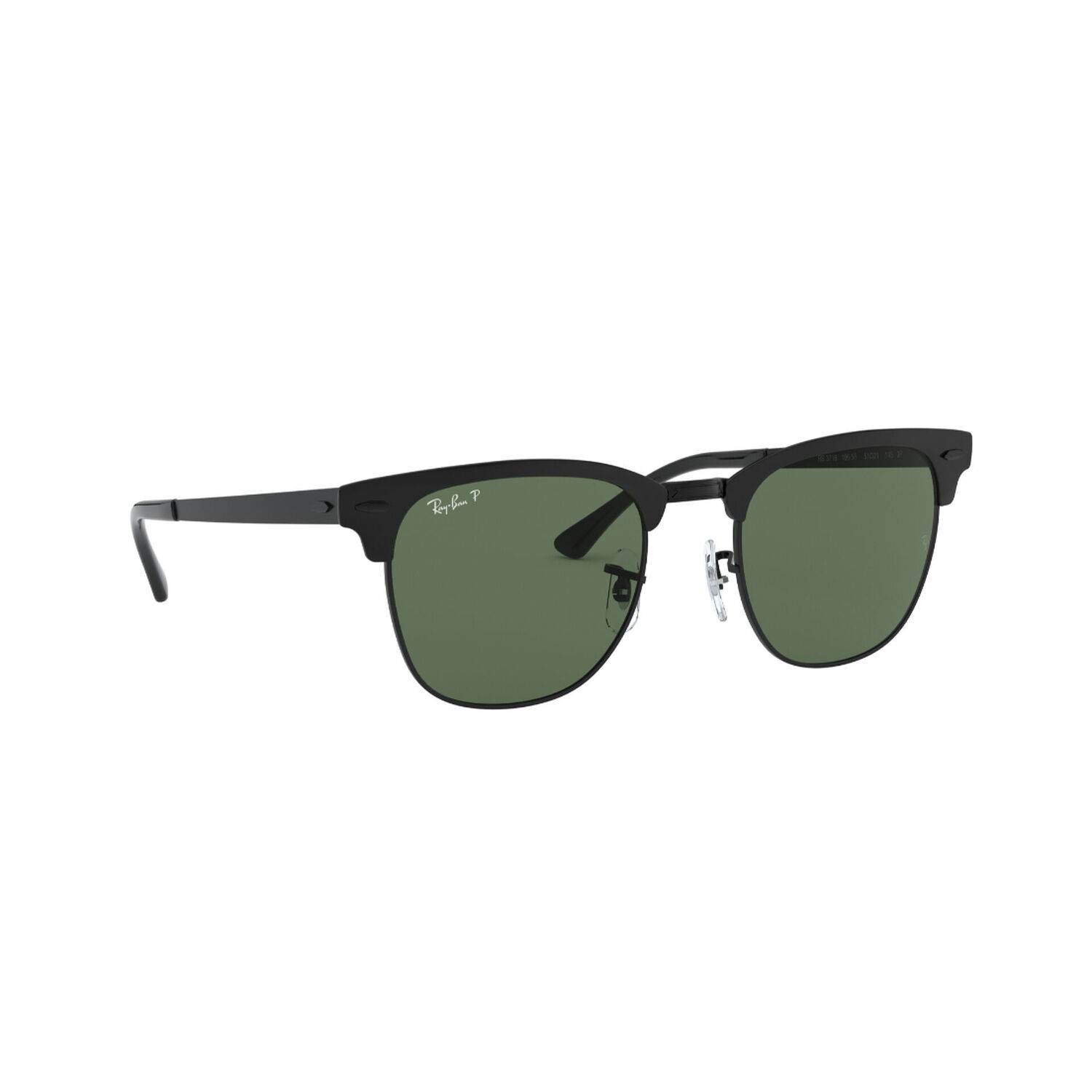 Lentes De Sol Clubmaster Metal Negro Mate Polarizados Ray-ban image number 11.0