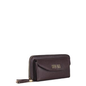 Billetera De Mujer Aria Caf&eacute; Carven