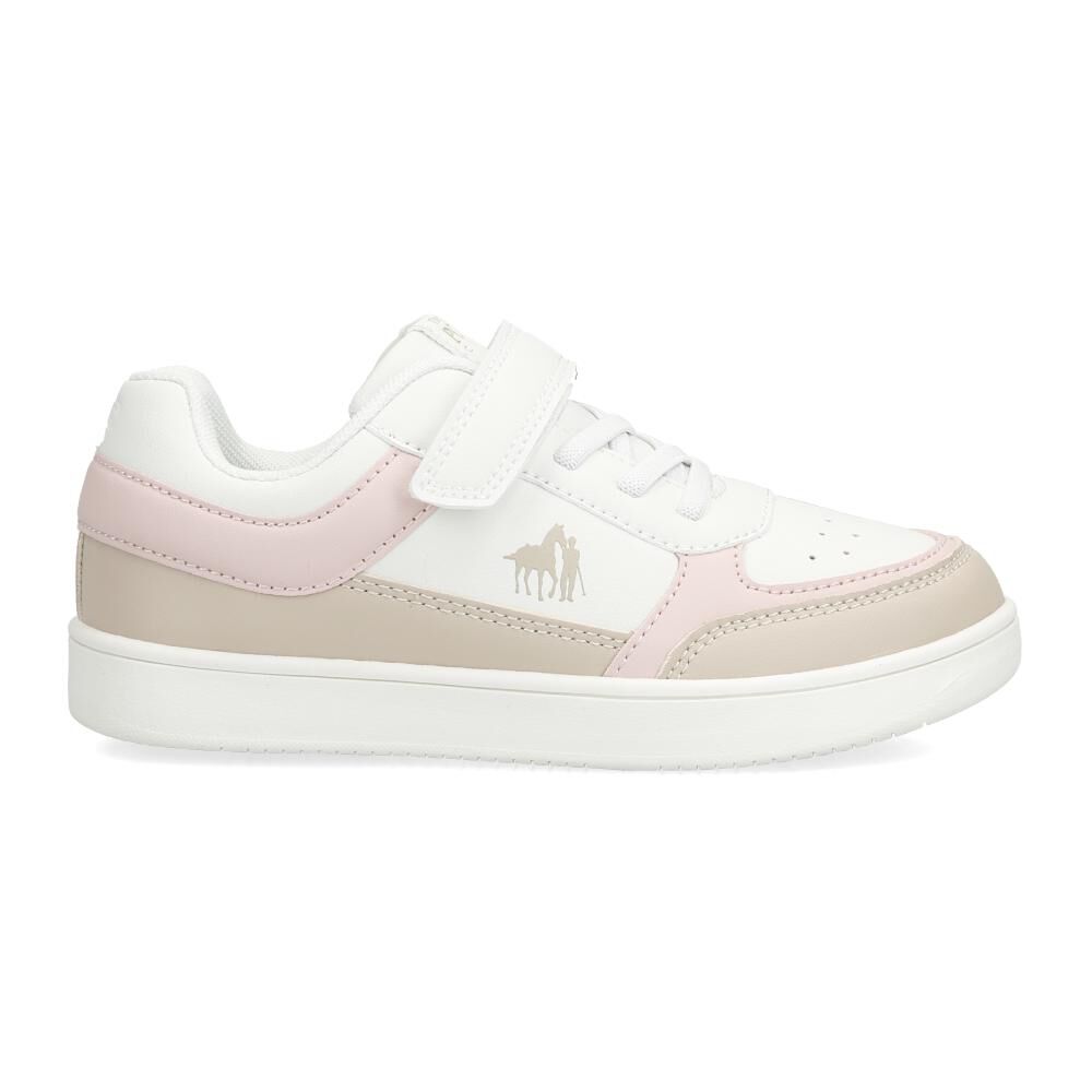 Zapatilla Infantil Niña The King's Polo Club Pink image number 2.0
