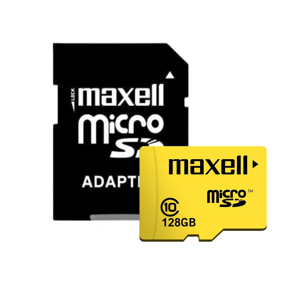 Tarjeta Micro Sd Maxell 128gb Clase 10 image number 0.0