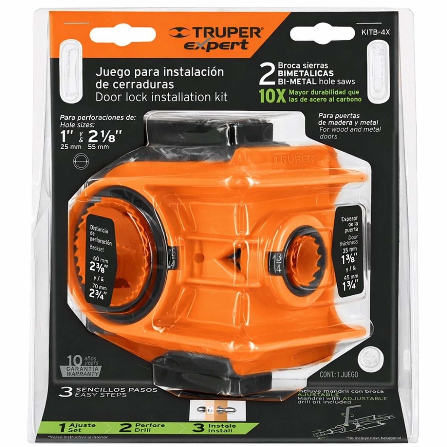 Juego Cerradura Truper Kitb-4x image number 5.0