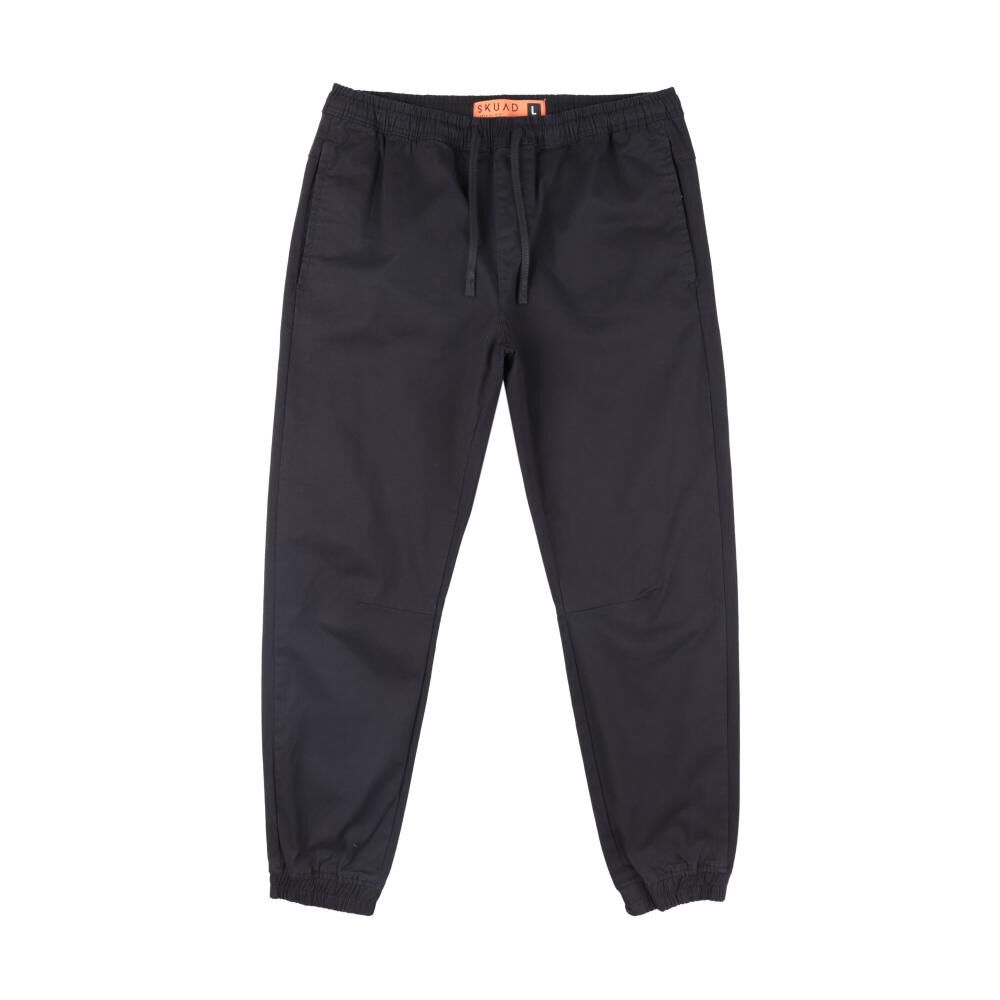 Pantalón Liso Tiro Medio Slim Hombre Skuad image number 0.0