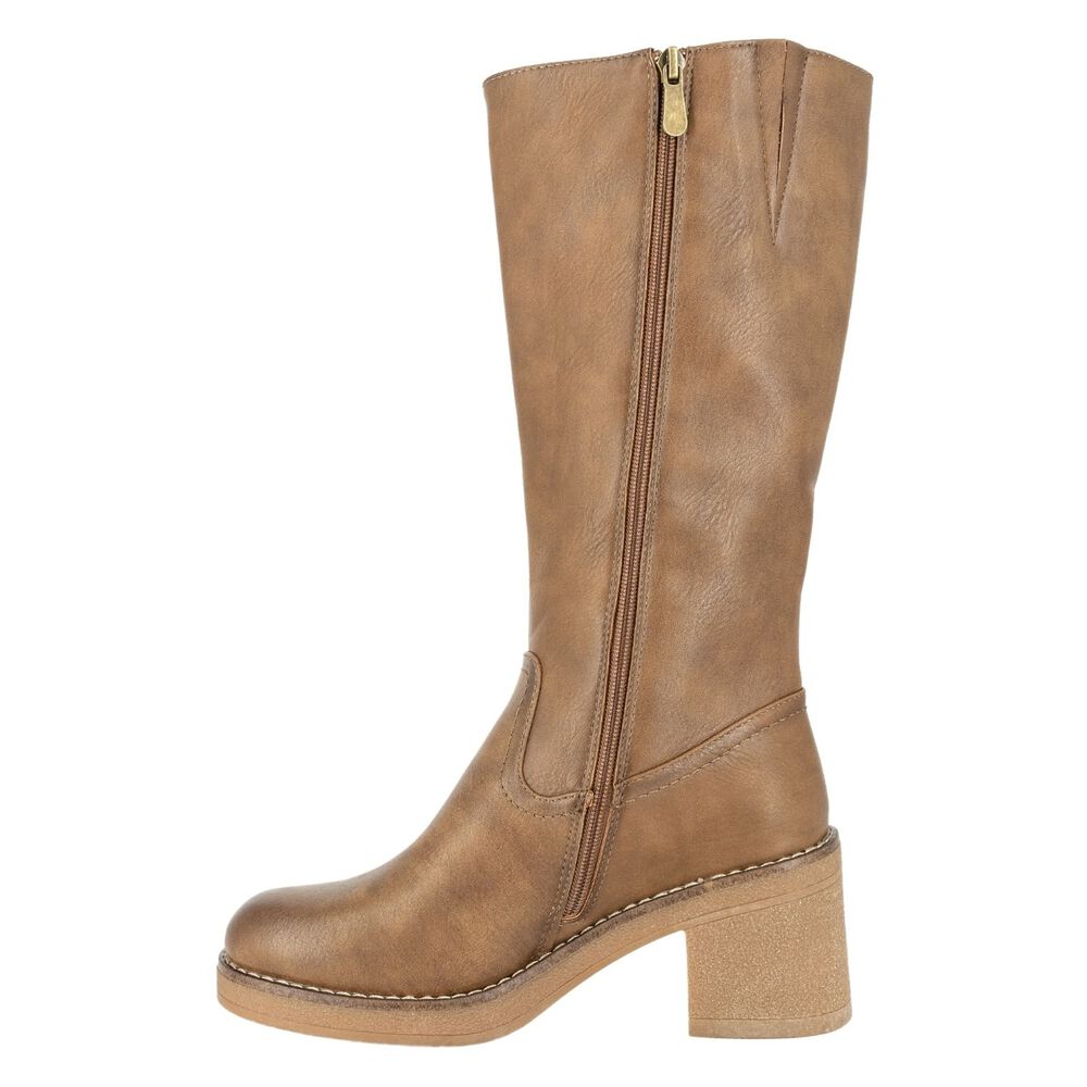 Bota Larga Floryn Tostado Alquimia image number 4.0