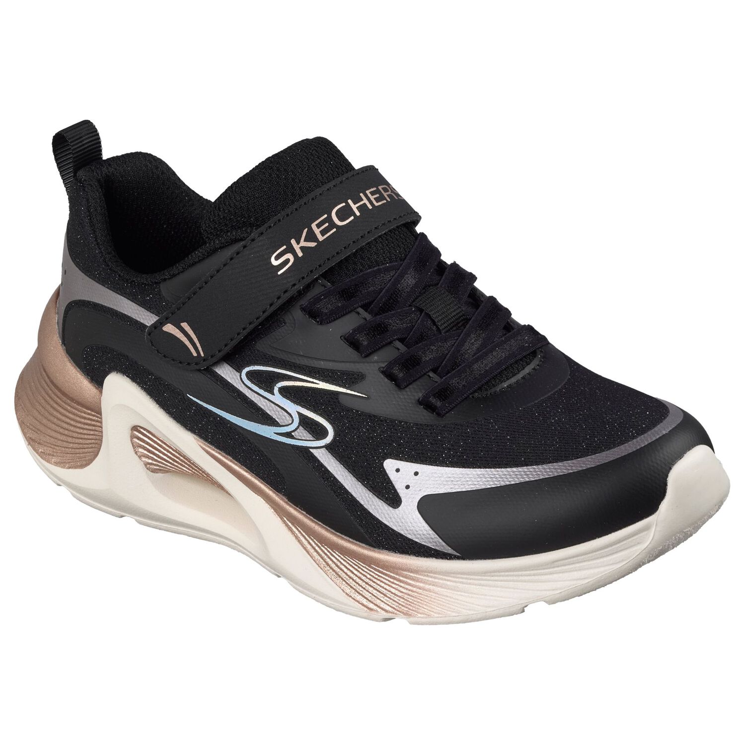 Zapatilla Infantil Ni&ntilde;a Skechers Tide Tech - Coastlite Bkrg image number 4.0