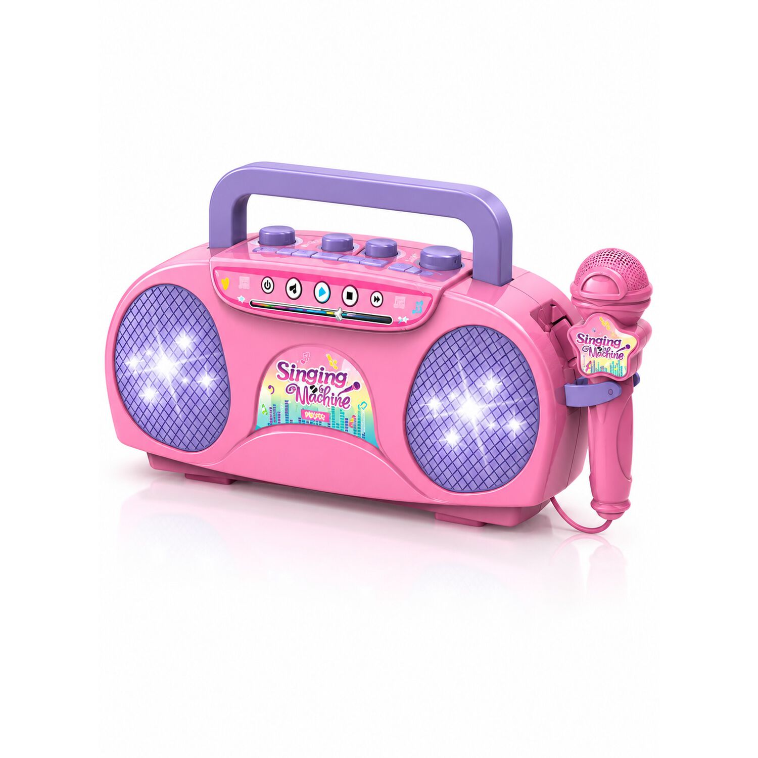 Karaoke Infantil Port&aacute;til Con Micr&oacute;fono Bluetooth image number 0.0