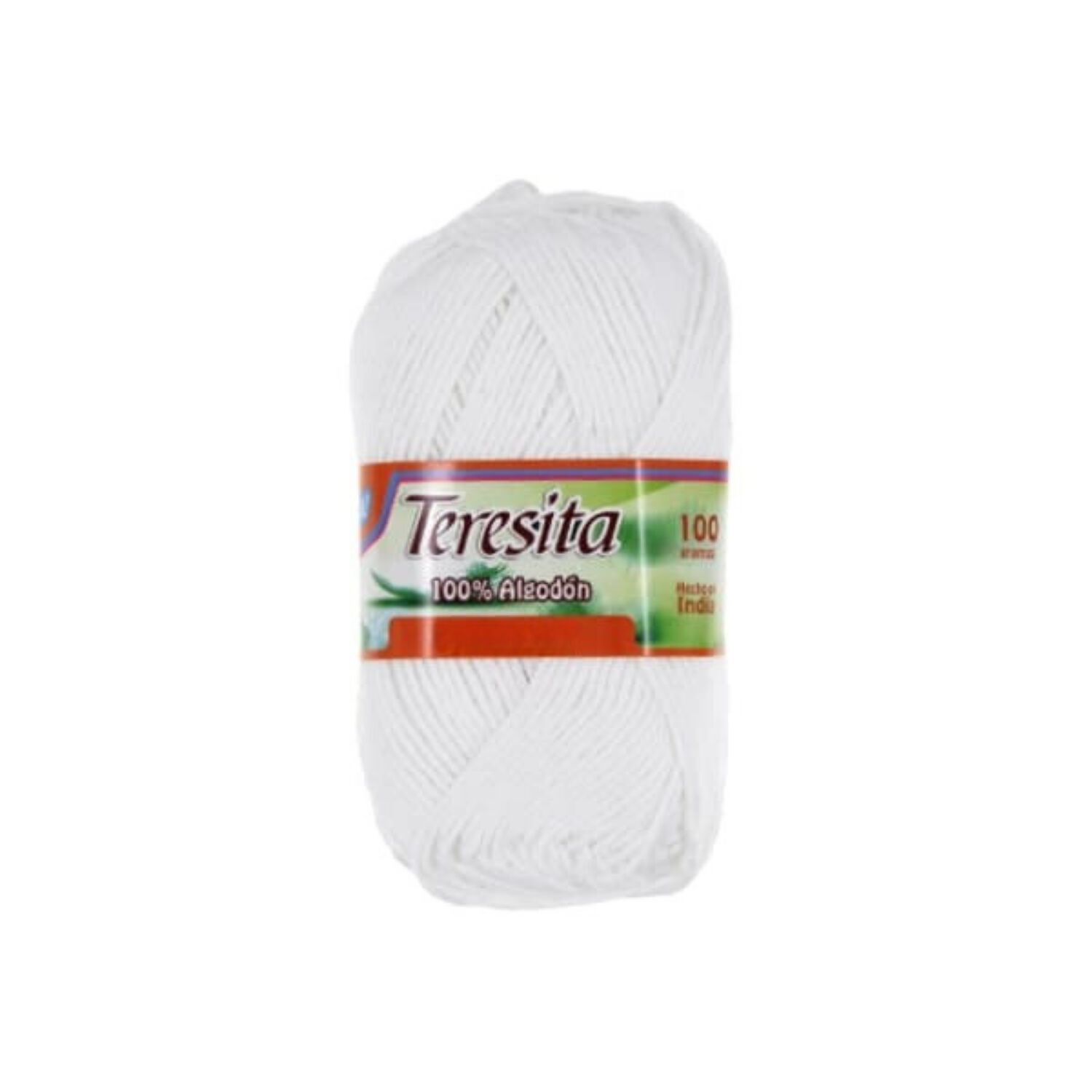 3x Algod&oacute;n Premium Para Tejer New Teresita 50 Gr Blanco image number 0.0