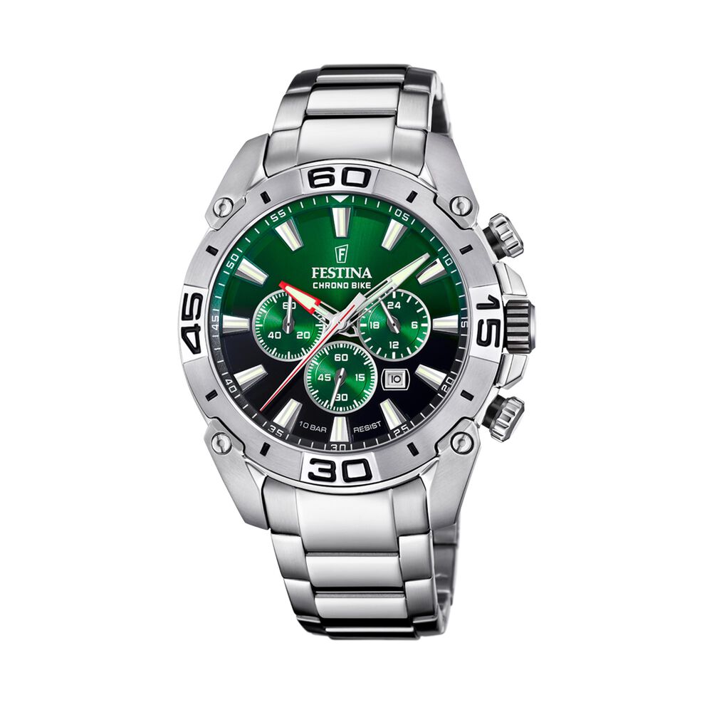 Reloj F20543/3 Festina Verde Hombre Chrono Bike image number 0.0