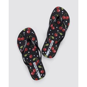 Sandalia Mujer Negro/rojotrendy Print Ipanema