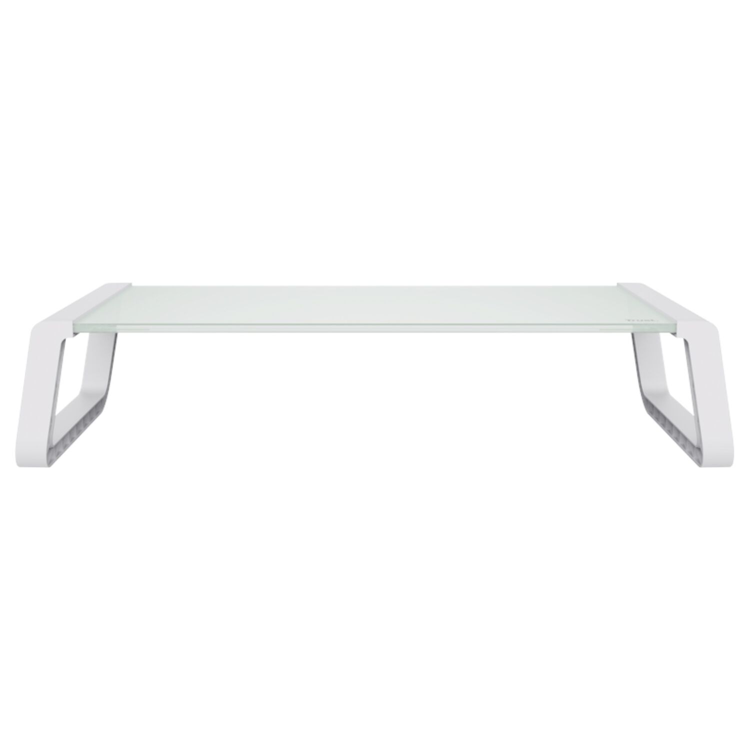Soporte De Monitor Trust Monta Premium Tempered Glass White image number 2.0