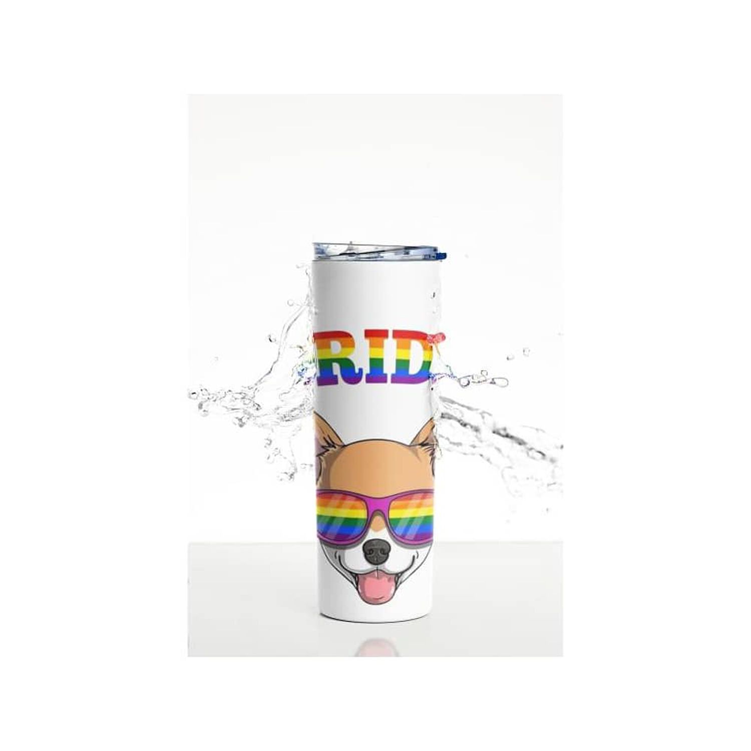 Termo Botella T&eacute;rmica Orgullo Lgtb Arcoiris Human Love image number 4.0