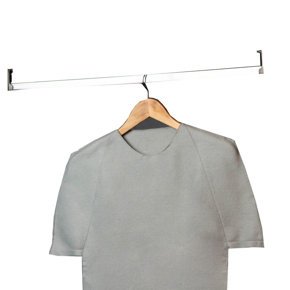 Pack Barra Closet 1500 Mm Más Soportes Hbt Cromada image number 0.0