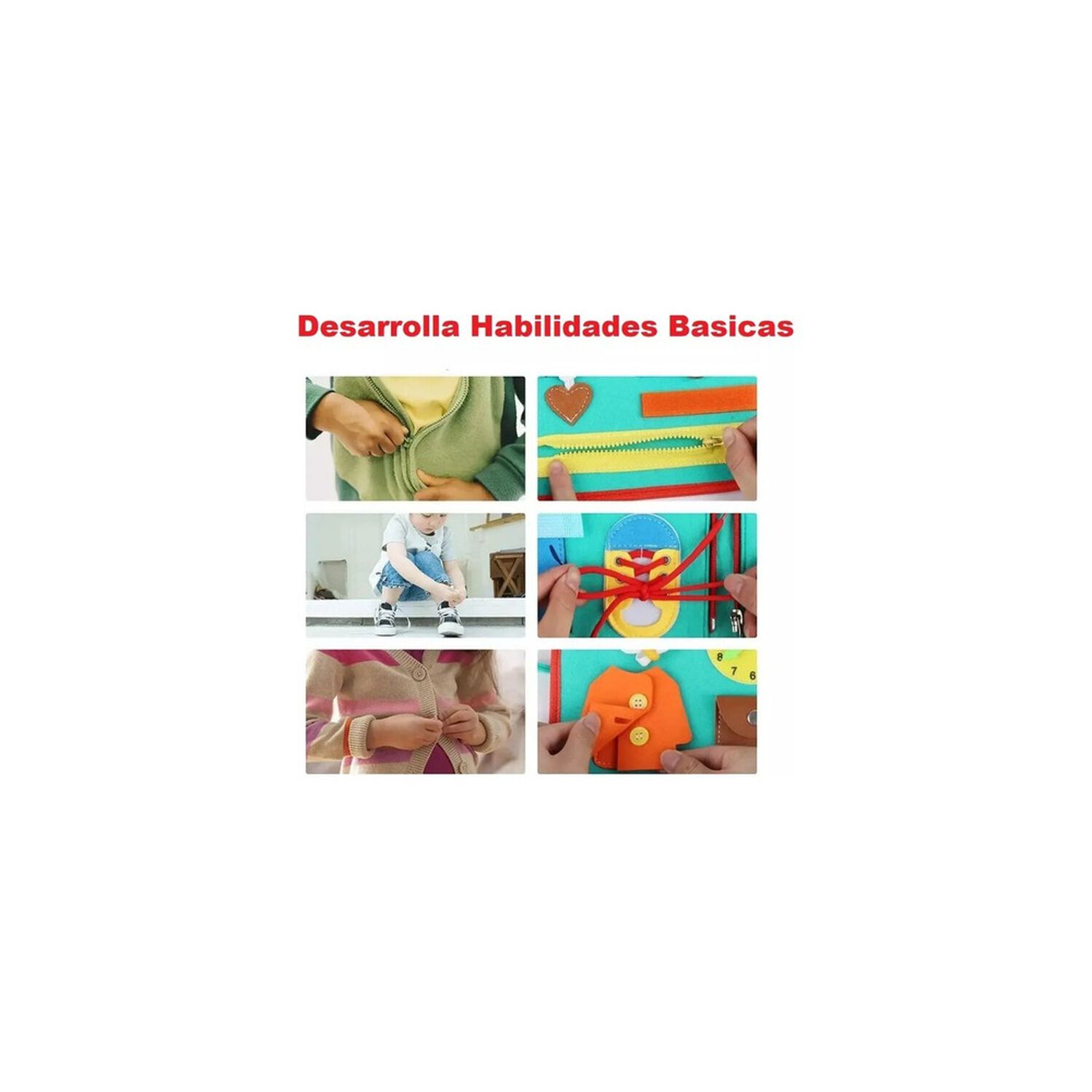 Libro Sensorial Educativo E Interactivo image number 16.0