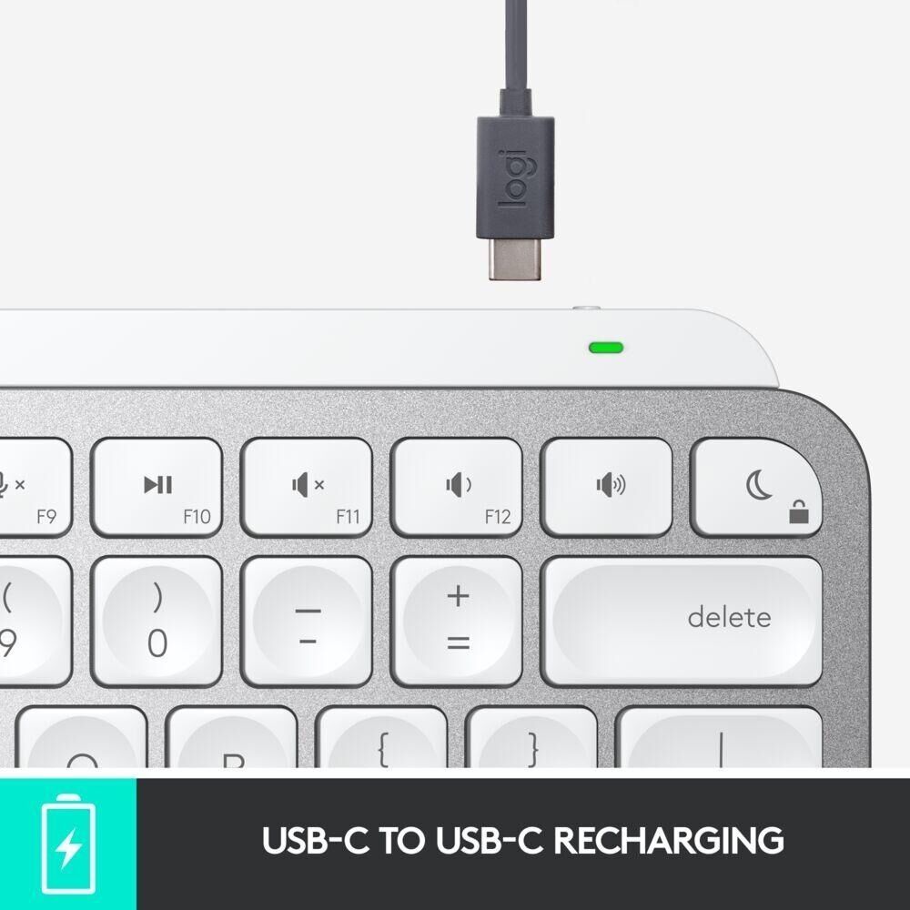 Teclado Logitech Mini Mx Keys Gris image number 6.0