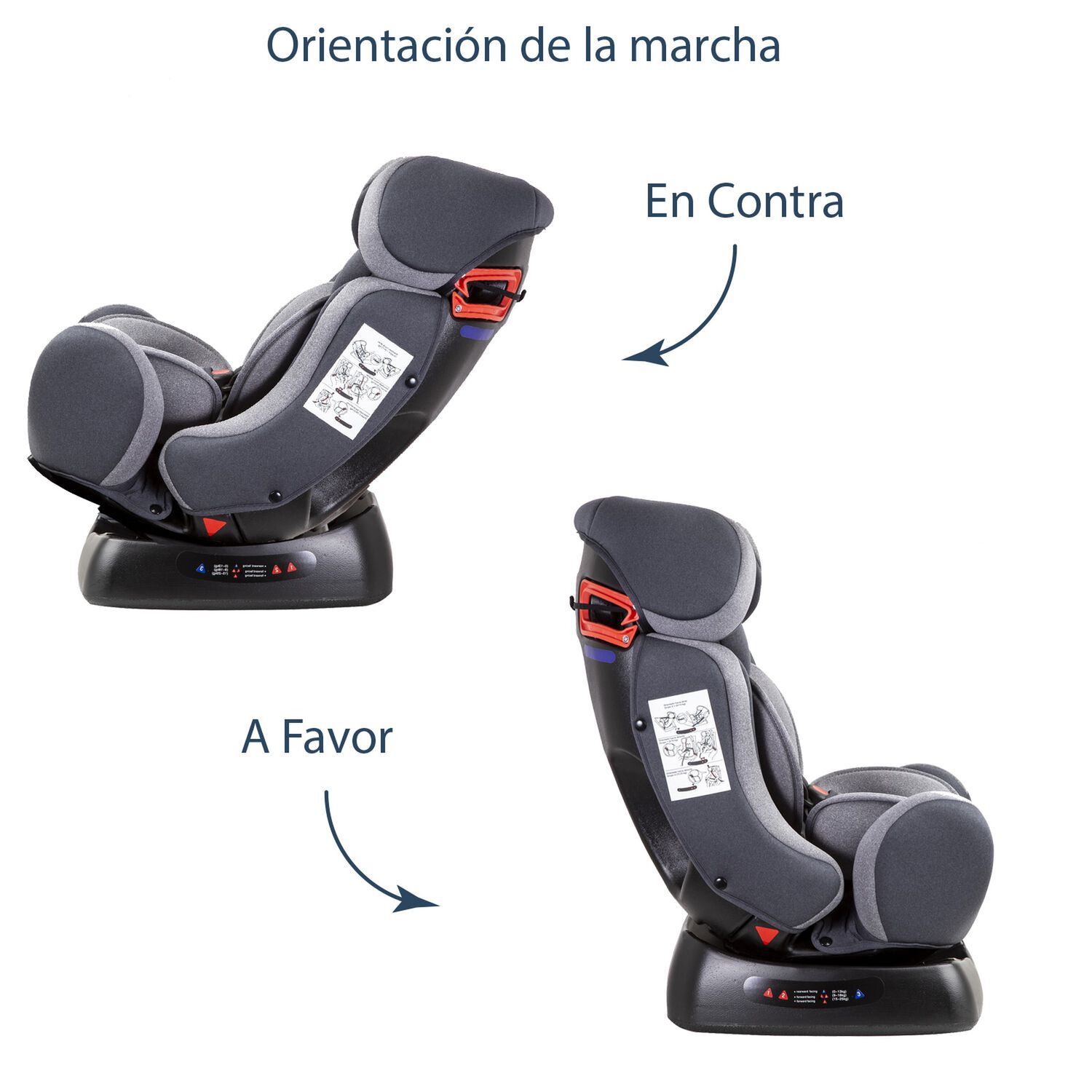 Silla De Auto Orbit Lx Gris Bebesit image number 6.0