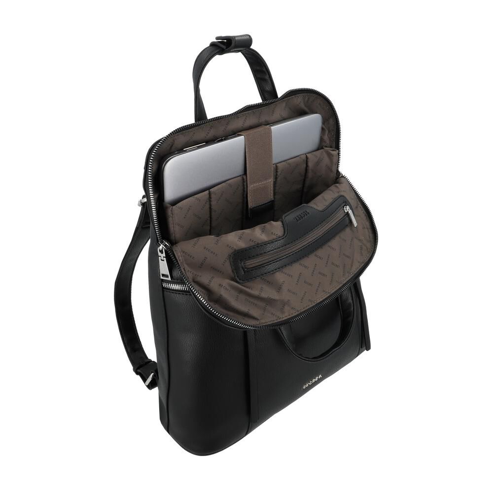 Mochila Notebook Secret Palme Sc6 Negro 15" image number 3.0