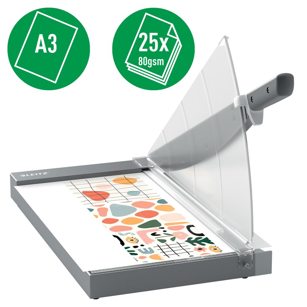 Guillotina De Palanca 1725g Precision Office Pro A3 Con Longitud De Corte 42 X 30 Para 25 Hojas - Leitz image number 3.0