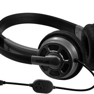 Aud&iacute;fonos Maxell Estereo Con Microfono 1.8mts