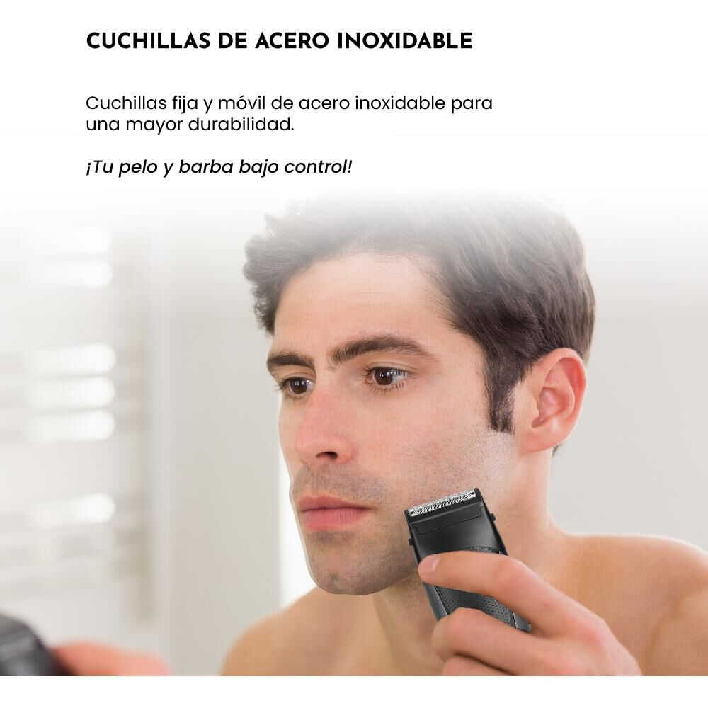 Corta Pelo Multistyler Siegen SG-8525, 5 en 1, Carga Rápida + Base Organizadora image number 3.0