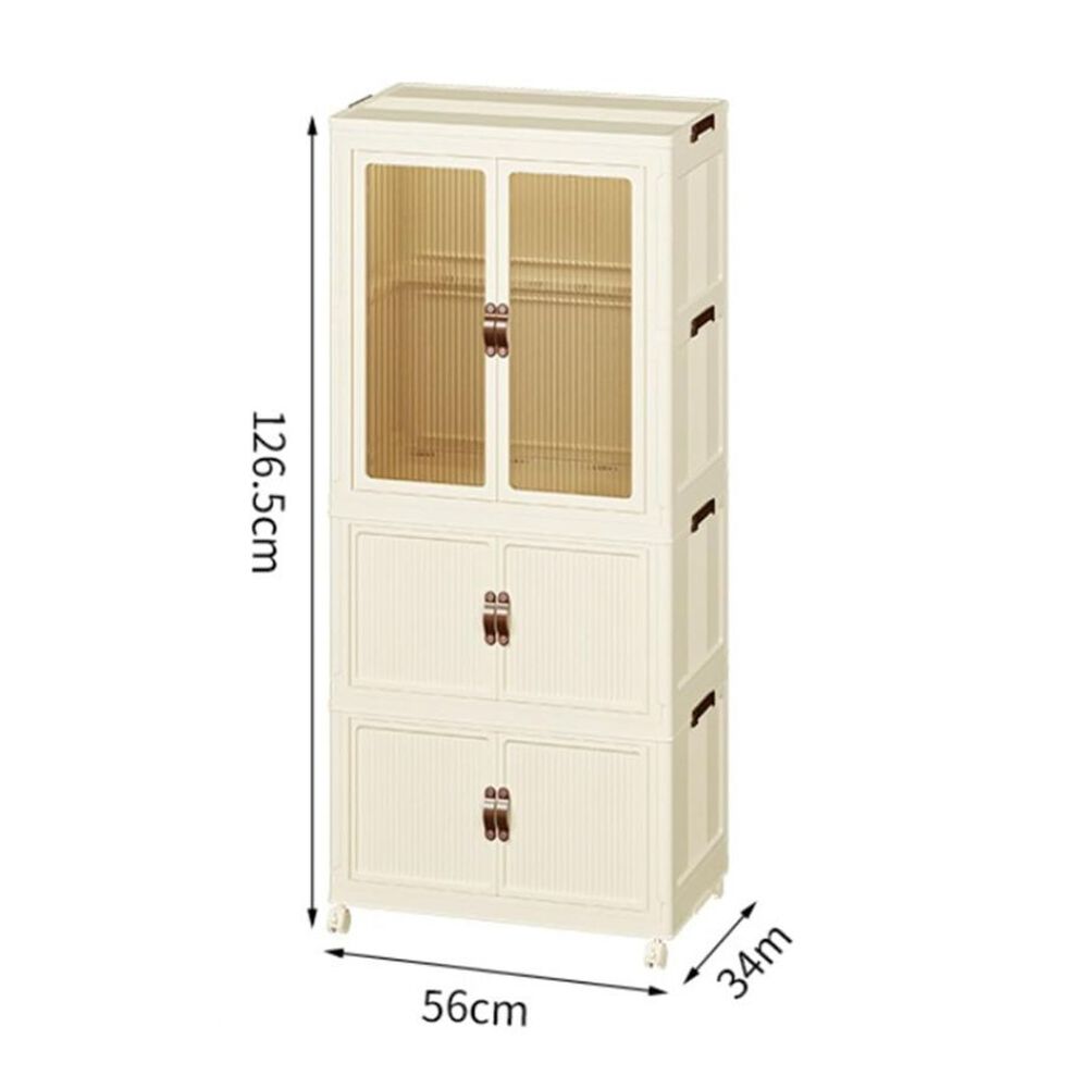 Organizador Multiuso Mueble Estante De 3 Niveles Portátil image number 4.0