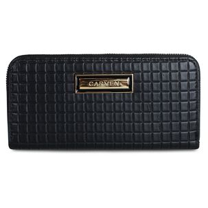 Billetera Mujer Nina Negra Carven Paris