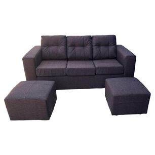 Sof&aacute; Kea Nize / 3 Cuerpos + 2 Pouf
