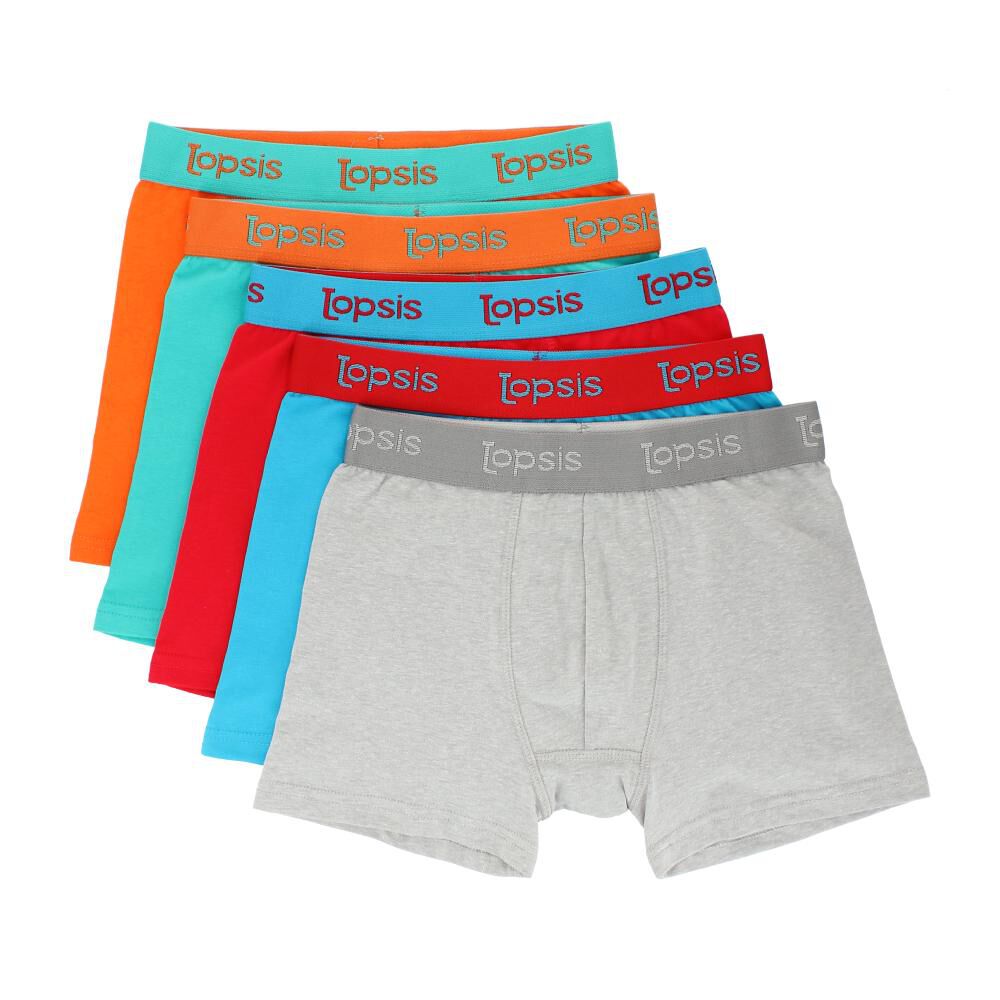Pack Boxer Ni&ntilde;o Topsis / 5 Unidades image number 0.0